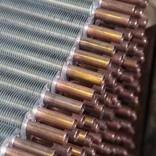 Биметаллическая оребренная труба