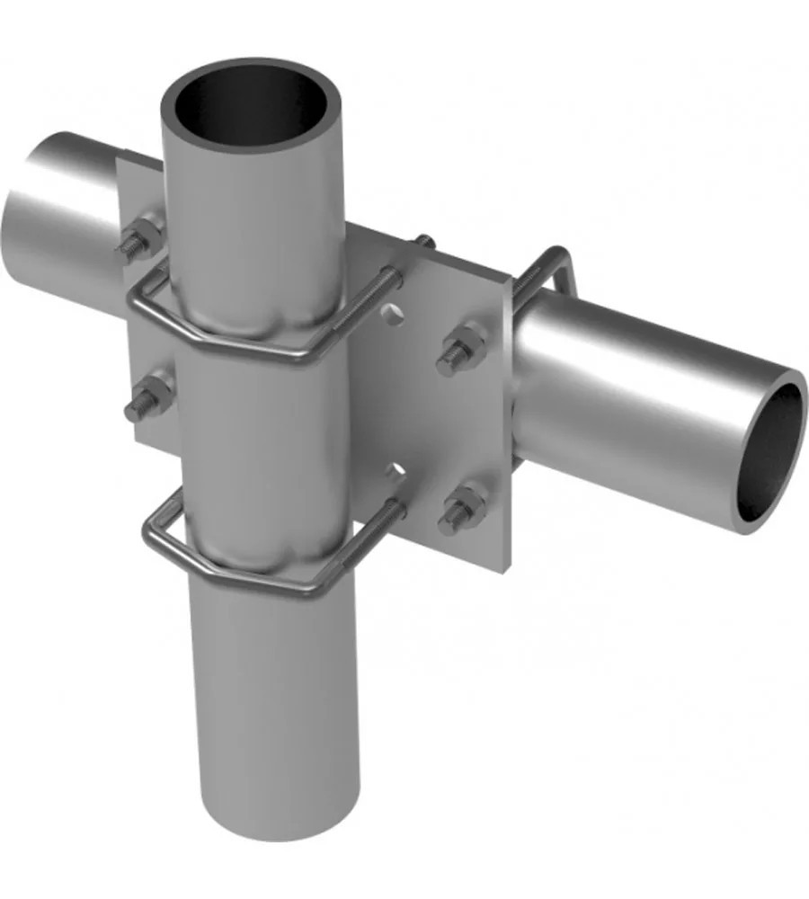 Крепление трубопроводов к колоннам