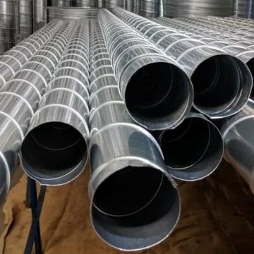 Вентиляционная оцинкованная труба