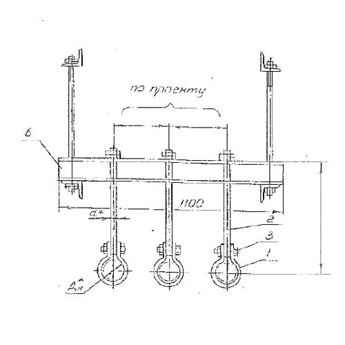 Крепления трубопроводов к строительным конструкциям