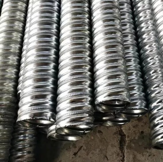 Металлическая гофрированная труба