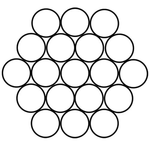 Канаты одинарной свивки спиральные