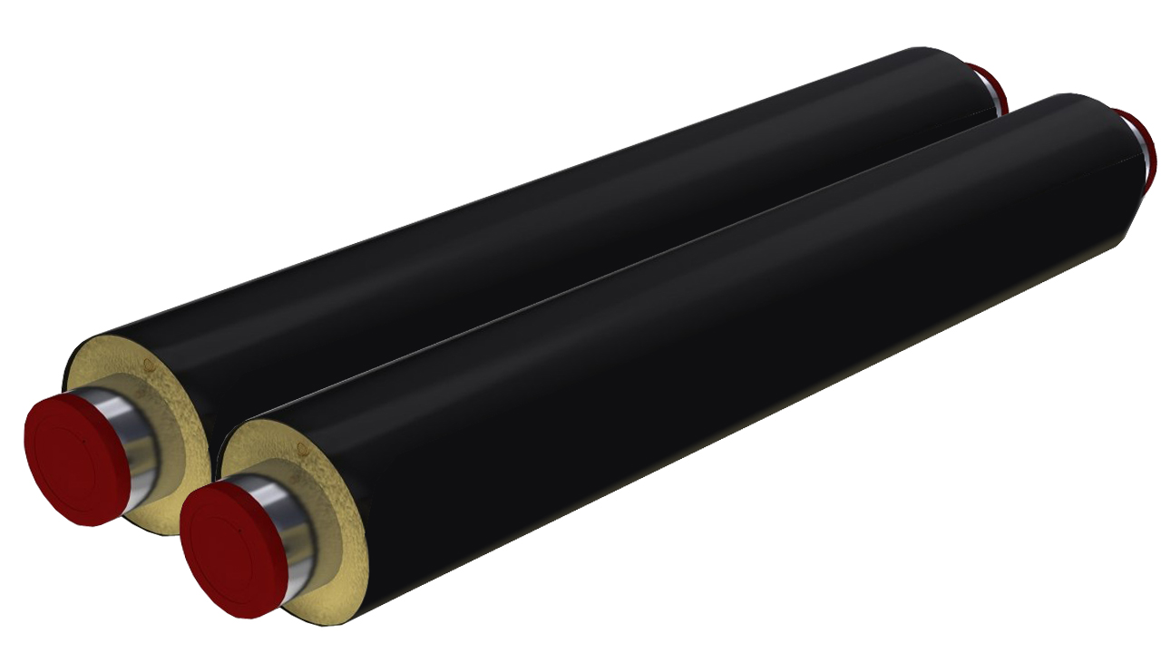 Труба ВГП в ППУ-ПЭ